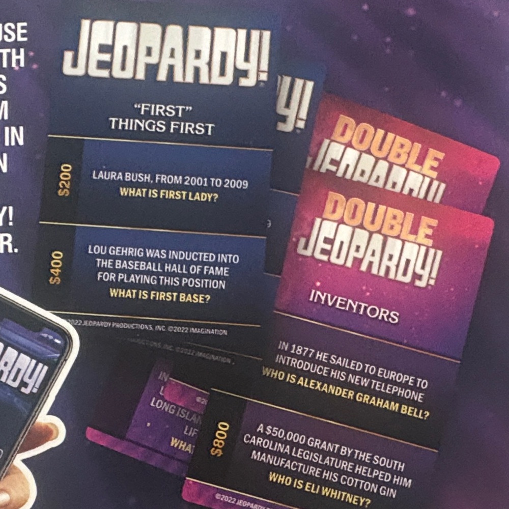New! Jeopardy Quiz Show Game - Picture 9 of 10